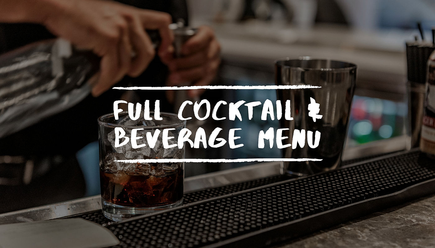 Shade Bar and Grill - Restaurant in Downtown Orlando FL - Full Bar & Beverage Menu